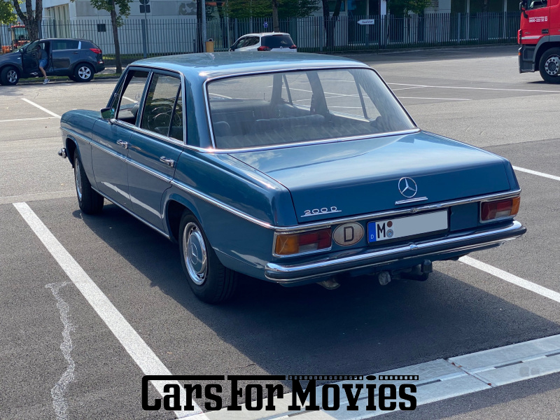 CarsForMovies | Mercedes Benz 200 D 1972 Deutschland Blau Blau Zivilfahrzeug Limousine Bayern 6262 